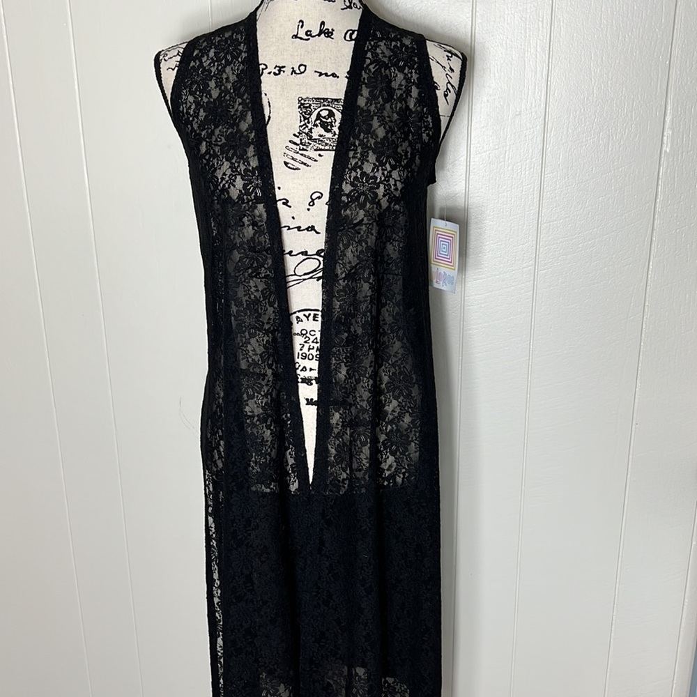 LuLaRoe Joy Sleeveless Kimono